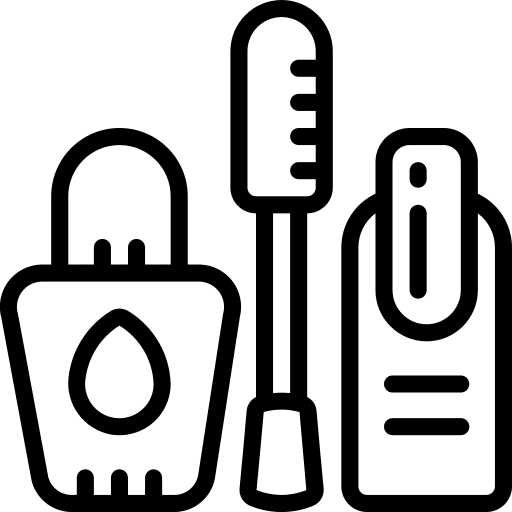 Nail polish finger salon polish icon