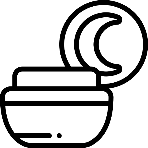 Cream skin care dermatology facial icon