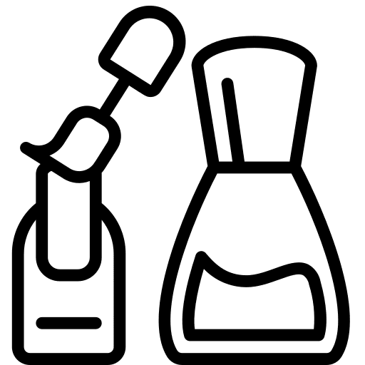 Nail polish grooming beauty salon nail polish icon