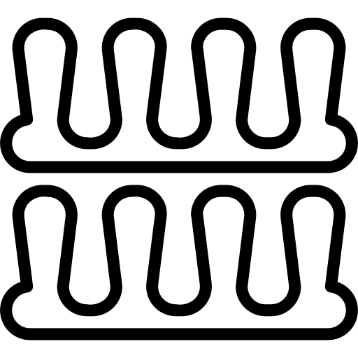 Toe separator grooming beauty toe separator icon