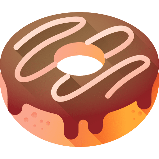 Donut sweet dessert food and restaurant icon Donut sweet dessert food and restaurant icon