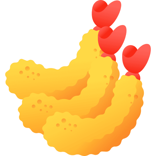 Tempura fry japanese food tempura icon Tempura fry japanese food tempura icon