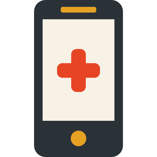 Smartphone technology mobile phone telephone icon Smartphone technology mobile phone telephone icon