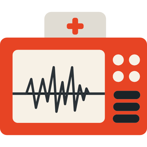 Electrocardiogram health health clinic medical icon Electrocardiogram health health clinic medical icon