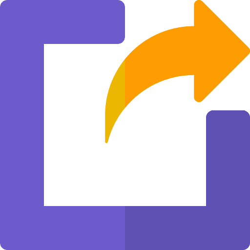 Share redirect right arrow ui icon Share redirect right arrow ui icon
