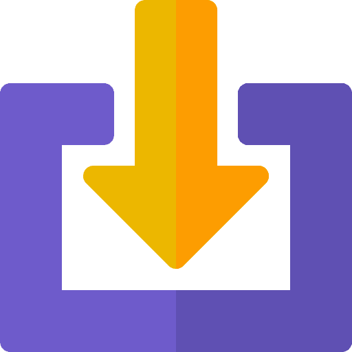 Download download down arrow inbox icon Download download down arrow inbox icon