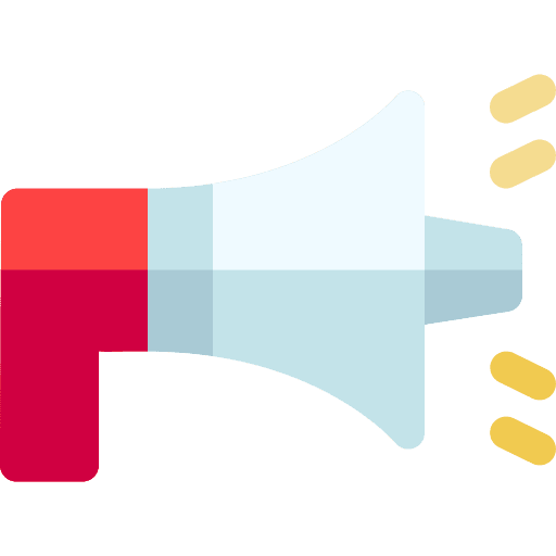 Marketing shout loudspeaker megaphone icon Marketing shout loudspeaker megaphone icon