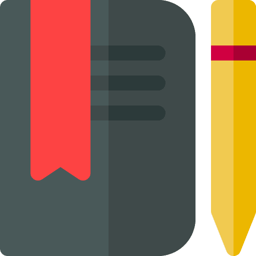 Notes bookmark office material school material icon Notes bookmark office material school material icon