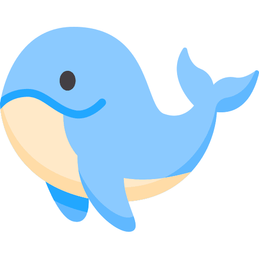 Whale animals animal kingdom nature icon