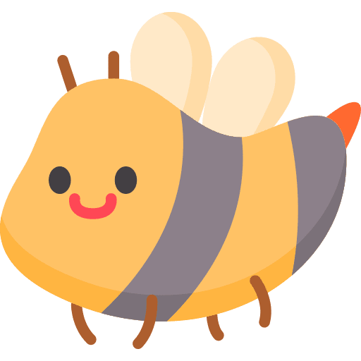 Bee bee nature animals icon Bee bee nature animals icon