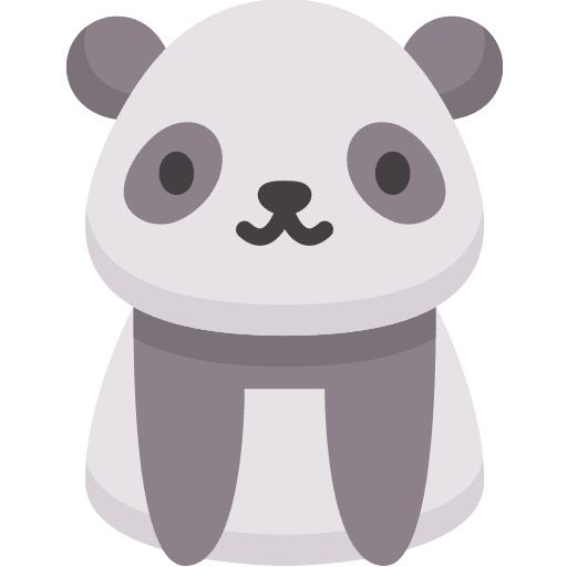 Panda bear animal kingdom animals zoo icon Panda bear animal kingdom animals zoo icon