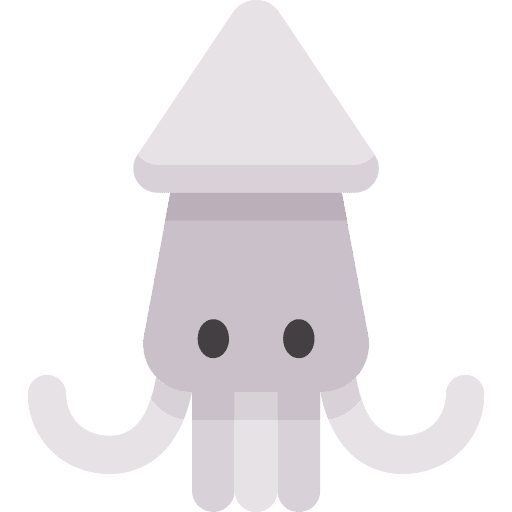 Squid squid seafood animals icon Squid squid seafood animals icon