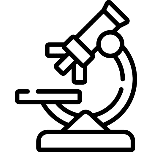 Microscope science microscope scientific icon