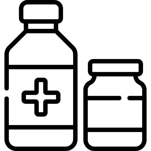Syrup pills medicine drugs icon Syrup pills medicine drugs icon