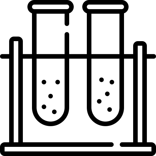 Test tubes science chemistry test tube icon Test tubes science chemistry test tube icon