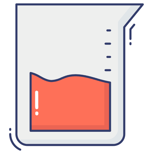 Container beaker container chemical icon