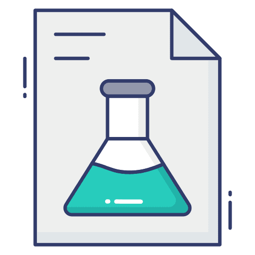 Document education chemistry document icon