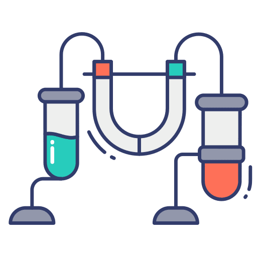 Experiment experiment chemistry physics icon