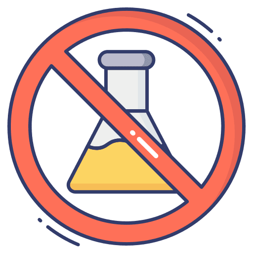 Prohibited prohibited forbidden chemical icon