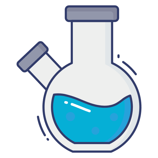 Flask experiment lab education icon