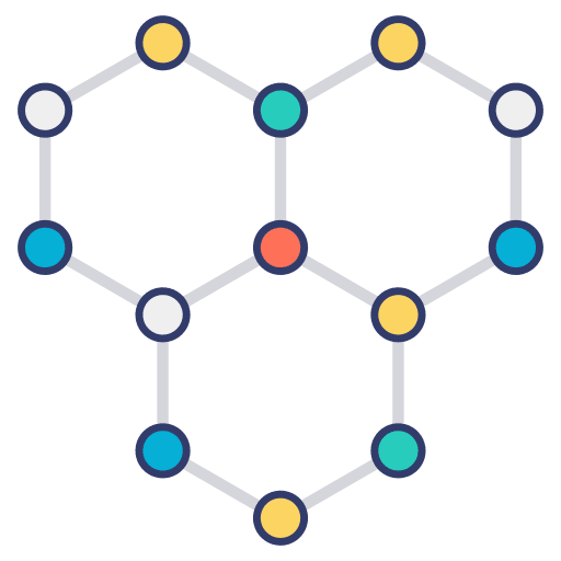 Structure science molecular education icon