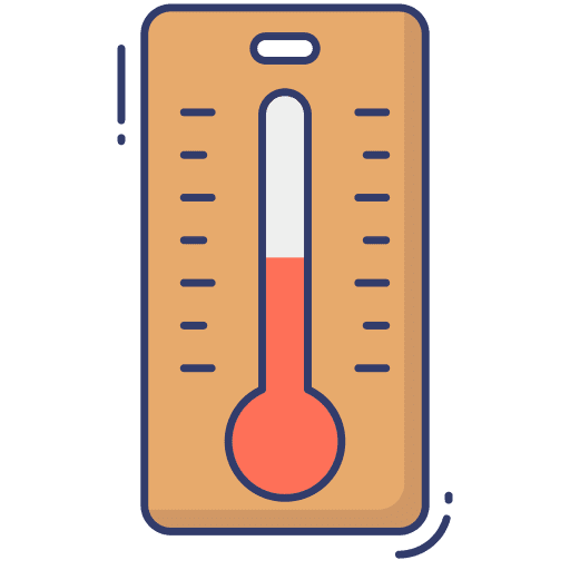 Thermometer degrees thermometer fahrenheit icon