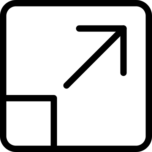 Maximize scalable layout resize icon