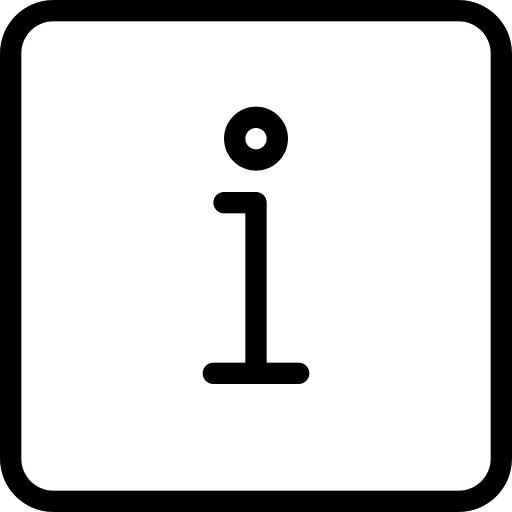 Information info signs ui icon