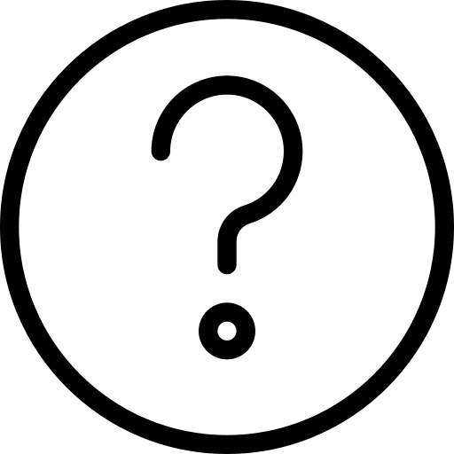 Faq information question mark info icon
