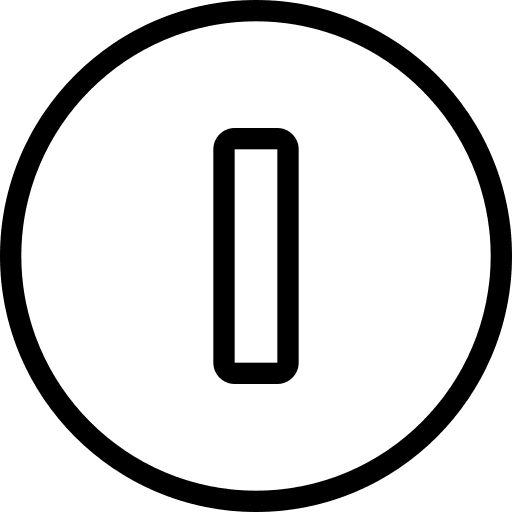 Power on interface multimedia ui icon