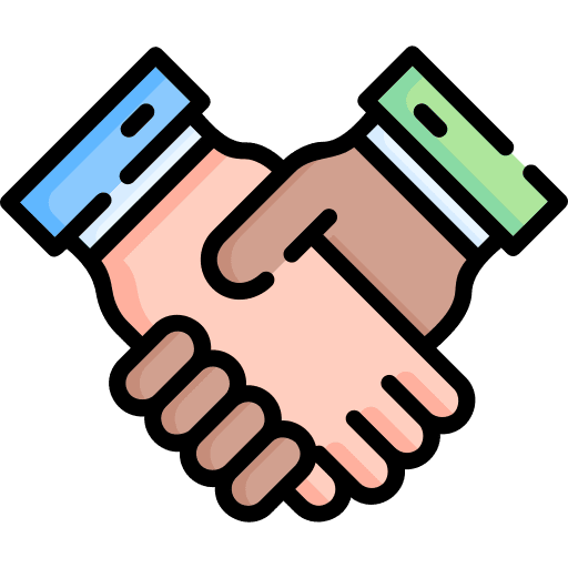 Agreement outreach gestures merger icon Agreement outreach gestures merger icon