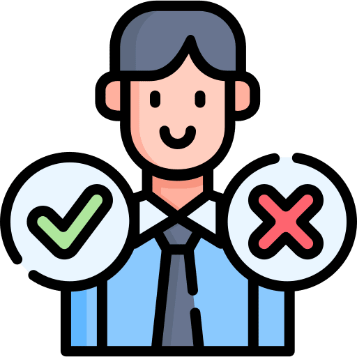 Decision making decision making business man avatar icon