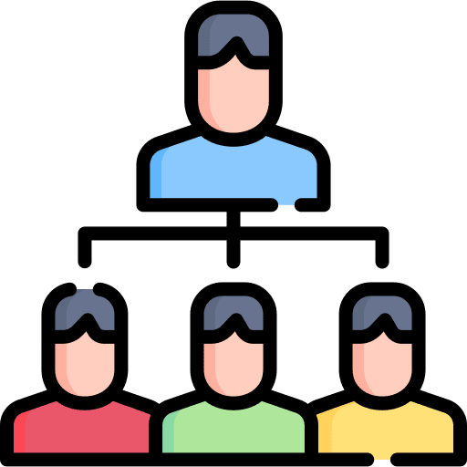 Organization chart user organization chart business icon Organization chart user organization chart business icon