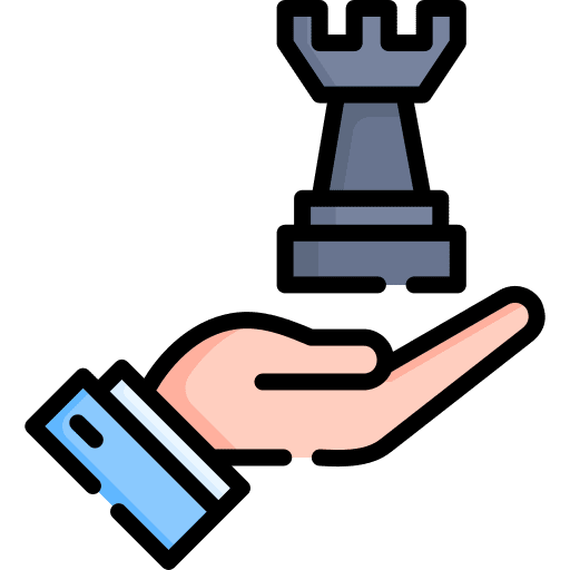 Strategy piece chess strategy icon Strategy piece chess strategy icon