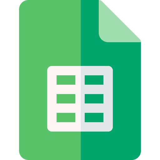 Google sheets edit tools brands and logotypes ui icon