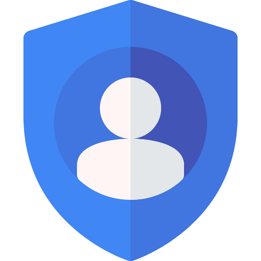 Google figure person account icon