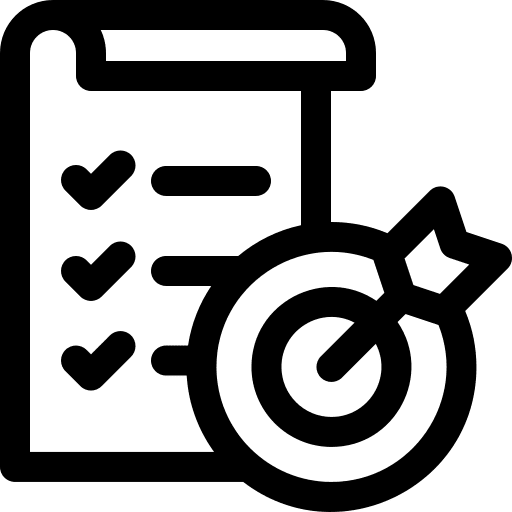 Goal business and finance arrow success icon