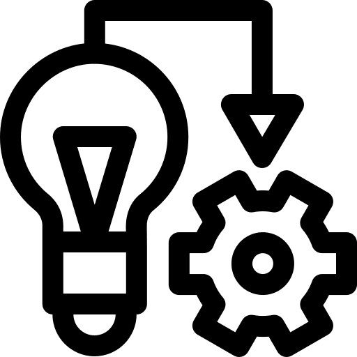Implementation implementation business and finance creativity icon