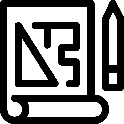 Project project blueprint graphic design icon