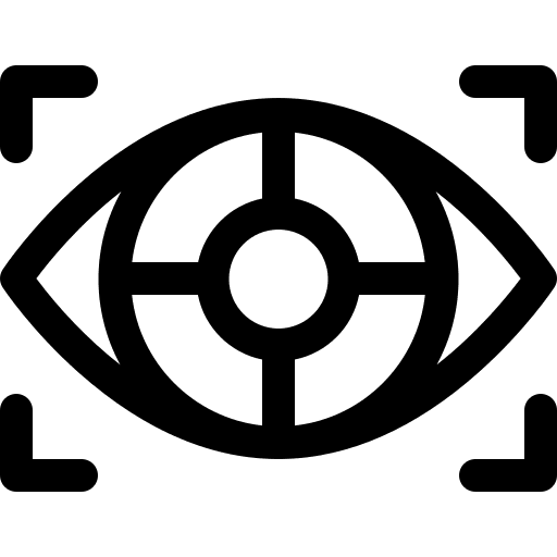 Vision visualize visualization sight icon