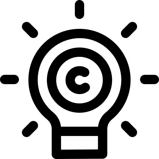 Copyright creative creativity copyright icon