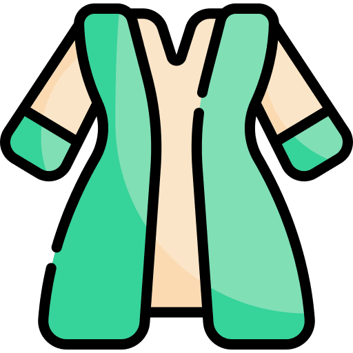 Dress fashion clothes costume icon