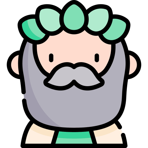 Druid cultures character people icon