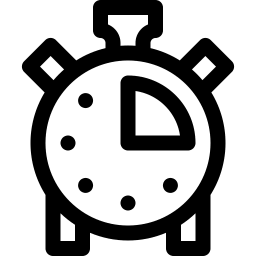 Time management wait clock time and date icon