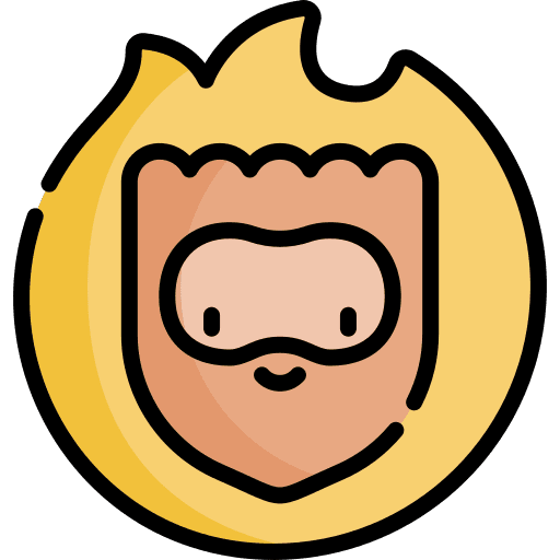 Wicker celtic man cultures icon Wicker celtic man cultures icon