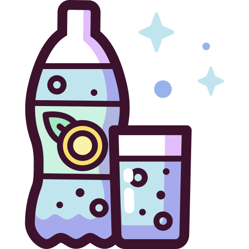 Soda lemonade soft drink bottle icon Soda lemonade soft drink bottle icon