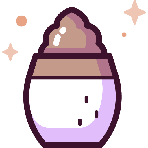 Dalgona beverage dessert sweet icon Dalgona beverage dessert sweet icon