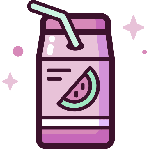 Juice box fruit food and restaurant drink icon Juice box fruit food and restaurant drink icon