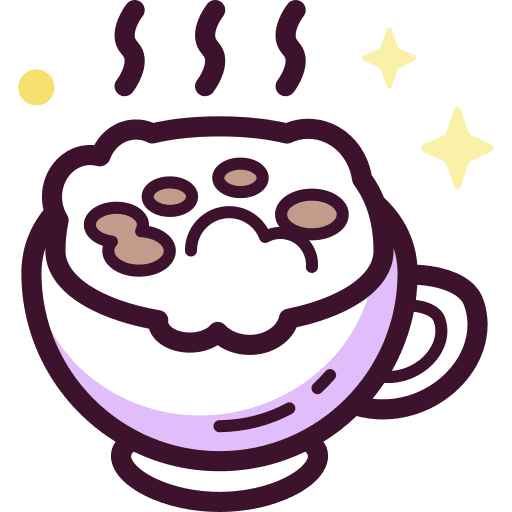 Cappuccino hot drink caffeine beverage icon Cappuccino hot drink caffeine beverage icon