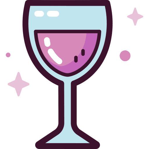 Wine glass beverage food and restaurant icon Wine glass beverage food and restaurant icon